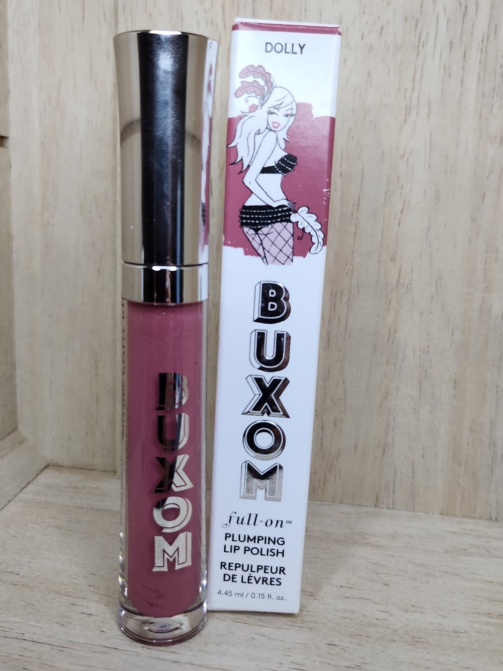 Buxom Full-On Plumping Lip Polish - Dolly True Mauve.